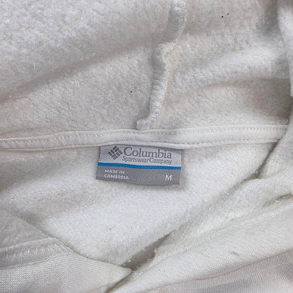 Columbia Mens Greater Outdoor Gear 1938 Hoodie White Mountain Back Graphic M NWT - Picture 3 of 11